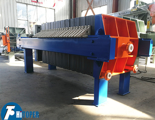 4kw Motor Power Membrane Filter Press for Engine Used Base Oil Color Improvement
