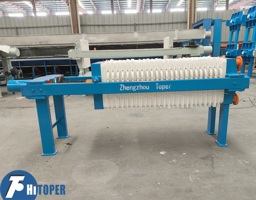 630x630mm Plate 0.6Mpa Pressure Industrial Filter Press CE Certificate