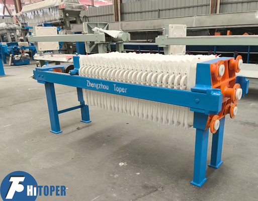 630x630mm Plate 0.6Mpa Pressure Industrial Filter Press CE Certificate