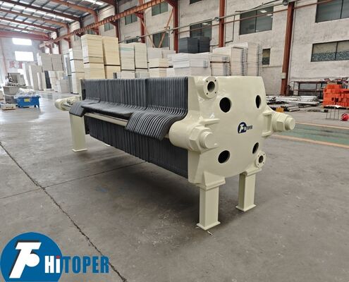 Heavy Duty Cast Iron Filter Press Providing Filtration with Low Moisture Cake and High Temperature Resistance in Industry