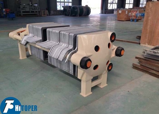 High Temperature Resistance Cast Iron Filter Press for Oil Treatment and Purification