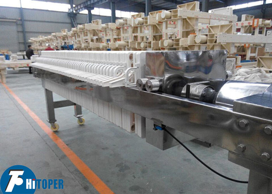 High Precision Cardboard Filter Press with Reinforced Polypropylene Filter Plate