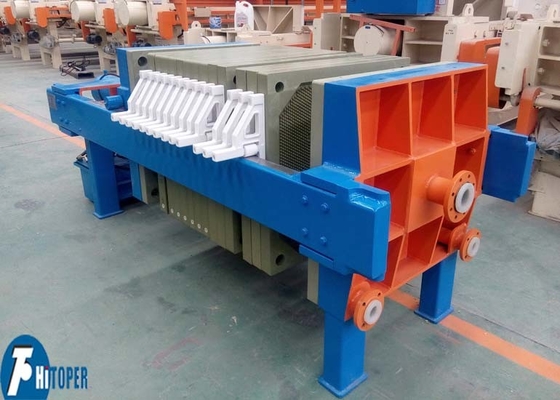 CE Certificate 870X870MM Diaphragm Plate High Pressure Membrane Filter Press for Clay Sludge Dehydration
