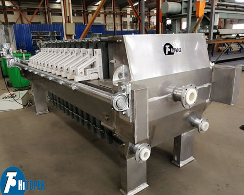 Durable Stainless Steel Filter Press with SS304 SS316L Plates and Various Filter Media for Electroplating Beverage and Chemical Industries