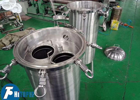 2PCS PP Bag Filtration Machine Stainless Steel Multi-bag Filter