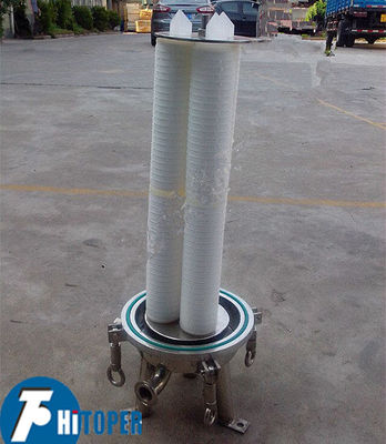 High Capacity Cartridge Filter Housing for Water Oil Paint and Other Liquid Purification Processes in Multiple Industries