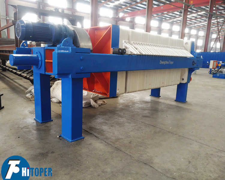 Electric Motor Driven Mechanical Filter Press for Solid Liquid Separation in Chemical Industries