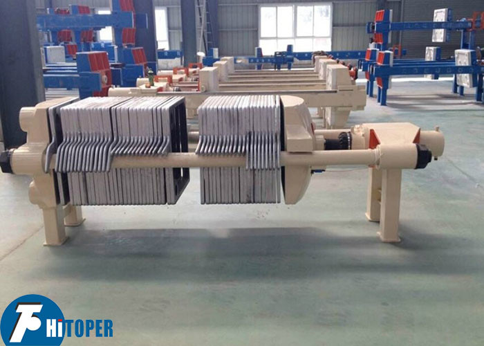 High Temperature Resistance Cast Iron Filter Press for Oil Treatment and Purification