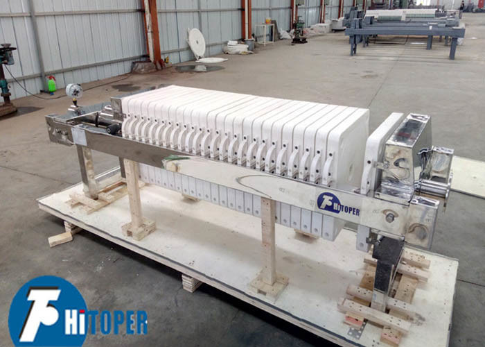 Stainless Steel Filter Press with SS304 and SS316L Plate Materials and PP Options for Diverse Industrial Filtration Needs