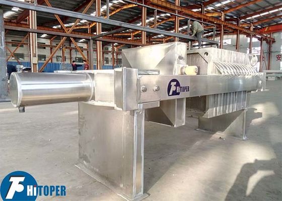 Filtro Prensa de Placas y Marcos Industrial con Gran Área de Filtración para Separación Sólido-Líquido en Alimentos, Bebidas, Aceites, Química y Metalurgia