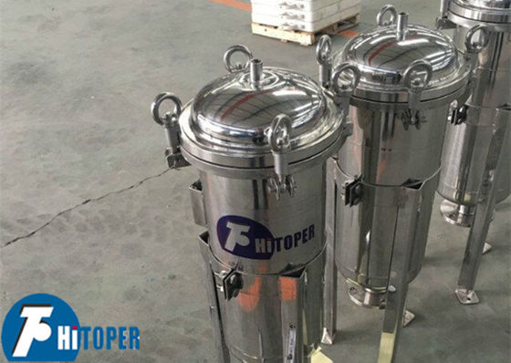 Casas de filtro de bolsas de alta capacidad adecuadas para diversos líquidos industriales con características de baja caída de presión
