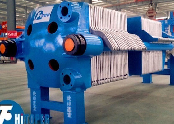 Prensa de filtro de hierro fundido con compresión hidráulica y mecánica para una filtración eficaz en aplicaciones industriales