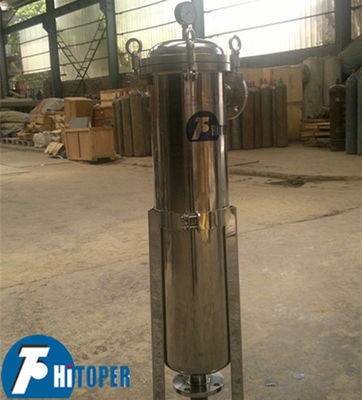 Carcasa de filtro de bolsa con presión de trabajo de 0,5 MPa y área de filtro de 0,25 metros cuadrados para aplicaciones de tratamiento de aguas residuales